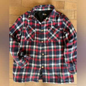 Boys size 13 Flannel Jacket